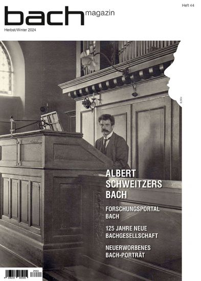 Bach-Magazin Nr. 44 (English Edition, E-Paper)