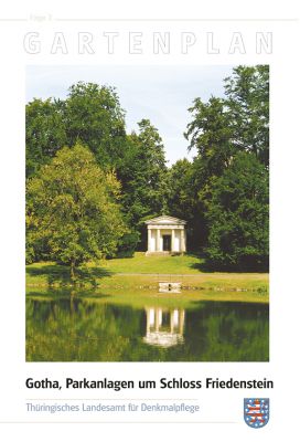 Gartenplan Gotha, Parkanlagen um Schloß Friedenstein