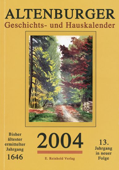 Altenburger Geschichts- und Hauskalender 2004