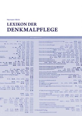 Hermann Wirth: Lexikon der Denkmalpflege